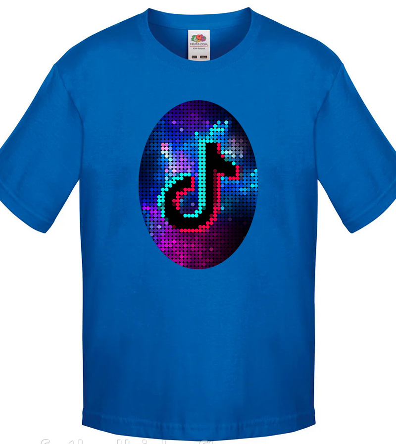 

Футболка для мальчика Fruit of the Loom Tik Tok (Тик Ток) Синий 128 см BTT1XM128SIN