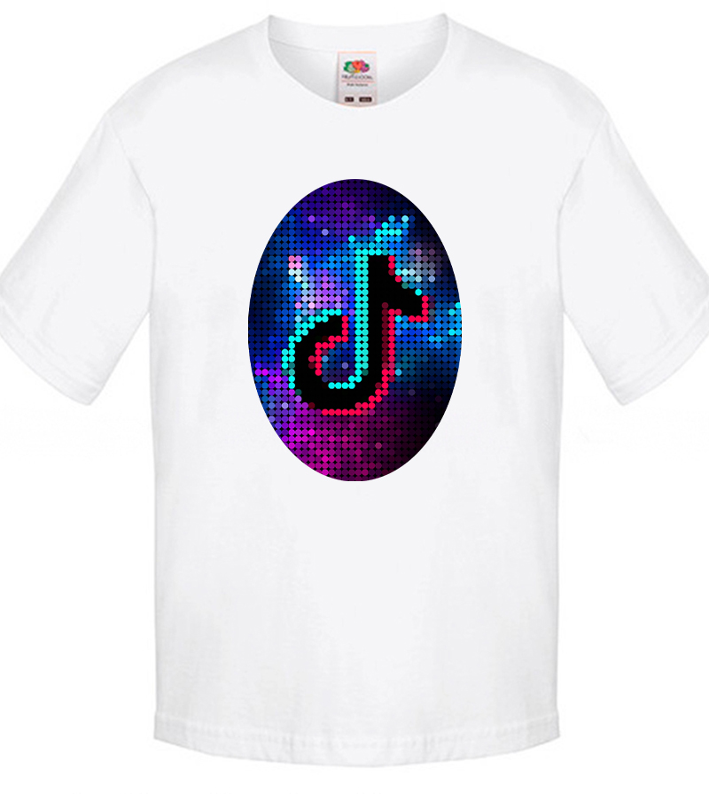 

Футболка для мальчика Fruit of the Loom Tik Tok (Тик Ток) Белая 116 см BTT1XM116