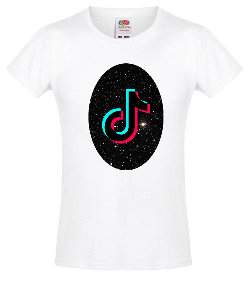 

Футболка для девочки Fruit of the Loom Tik Tok (Тик Ток) Белый 164 см STT3XD164B