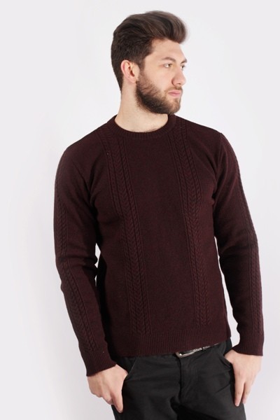 

Джемпер мужской BREX 73-0027  коричневый, Джемпер мужской BREX 73-0027 52 коричневый