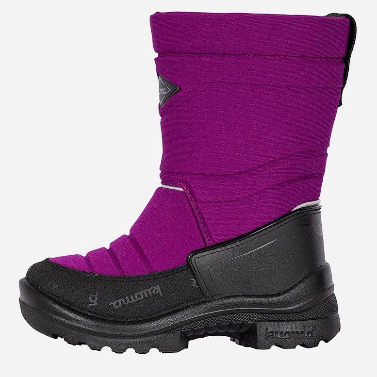 Сапоги зимние детские Kuoma Putkivarsi wool 1303-28 24 15.4 см Бордовые ...