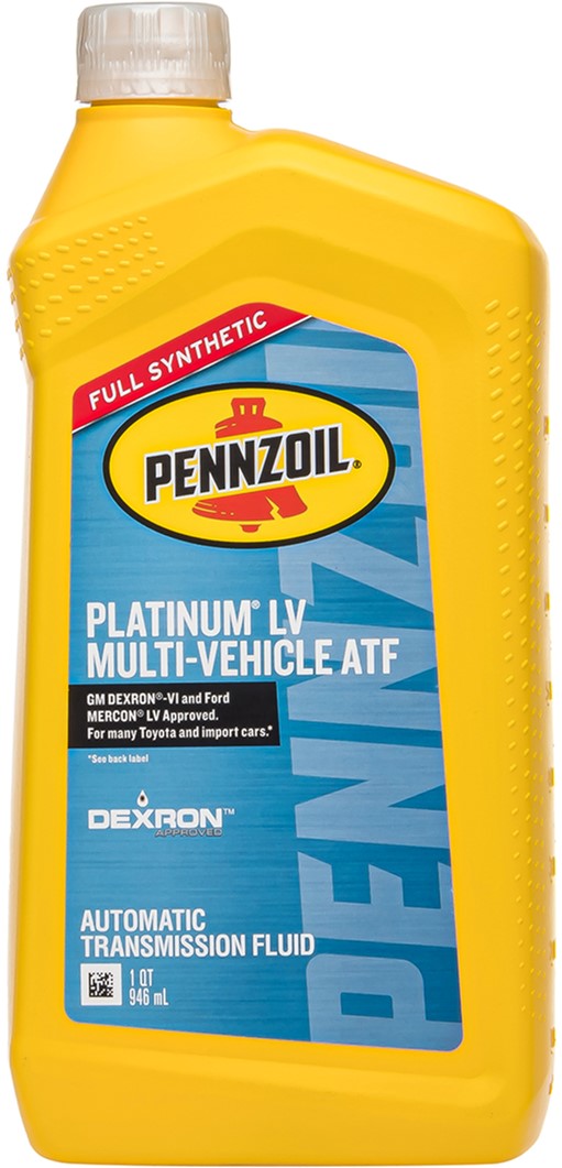 1 - Pennzoil Platinum FULL SYNTHETIC LV Multi-Vehicle ATF - NEW