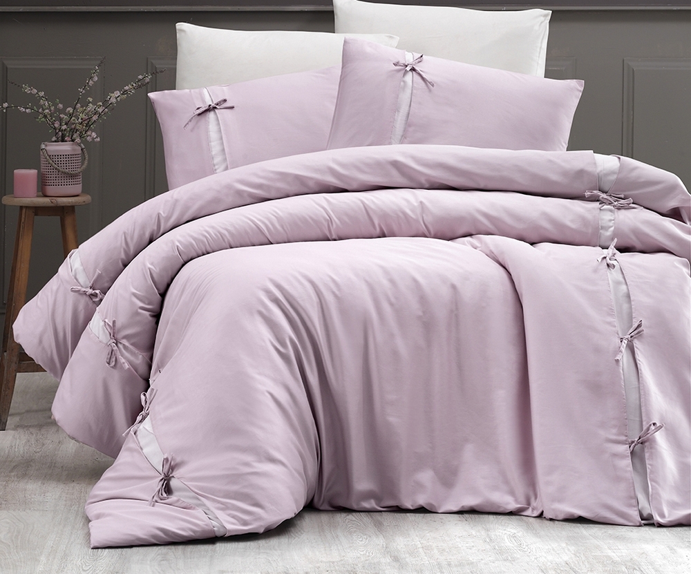 

Постельное белье First Choice De Luxe сатин Dream style pudra евро