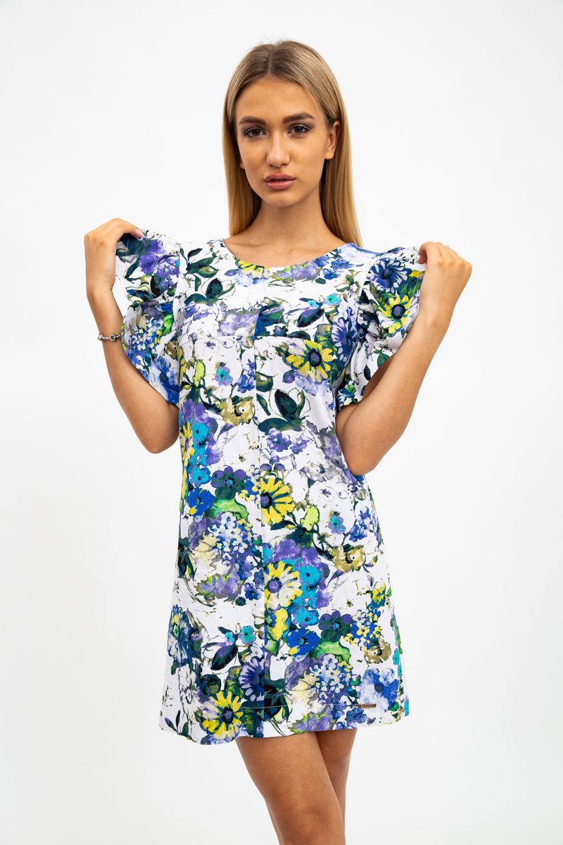 

Платье Kamomile 36 Бело-синий 115R291-3