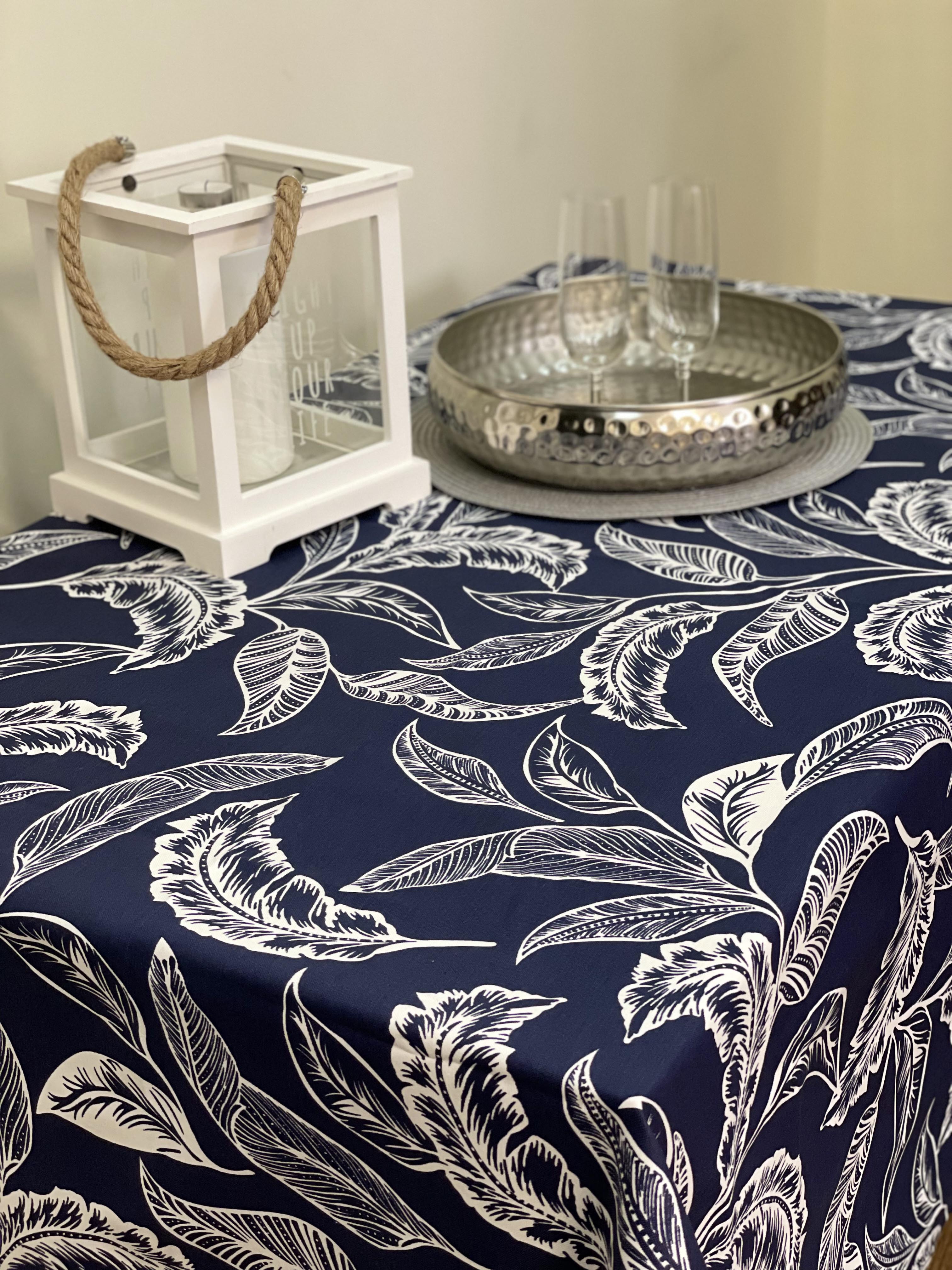 Скатерть Novita Влагоотталкивающая Duck 170х150 2894-25 Blue ...