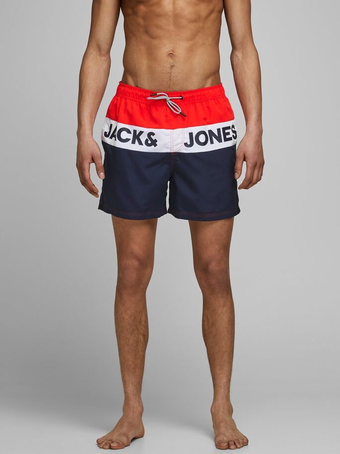 

Шорты для плавания Jack & Jones L разноцветный 12172201FieryRed