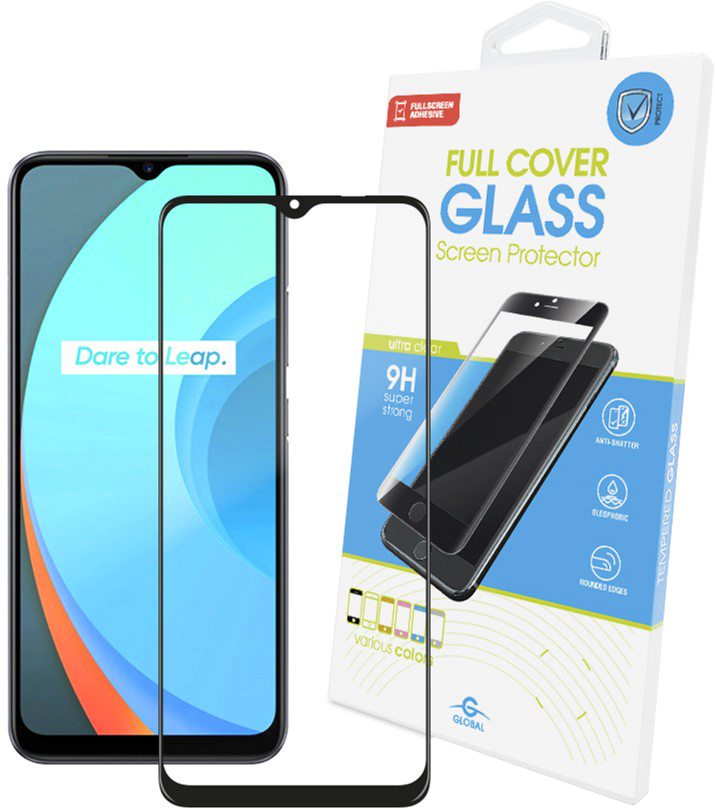 

Защитное стекло Global Full Glue для Realme C11 Black