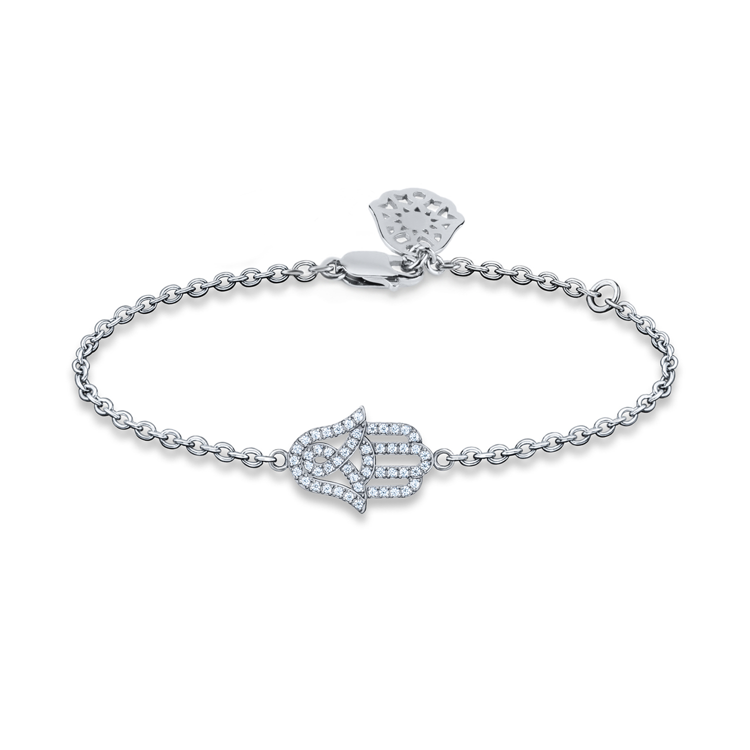 

Срібний браслет хамса 18 cava.cool