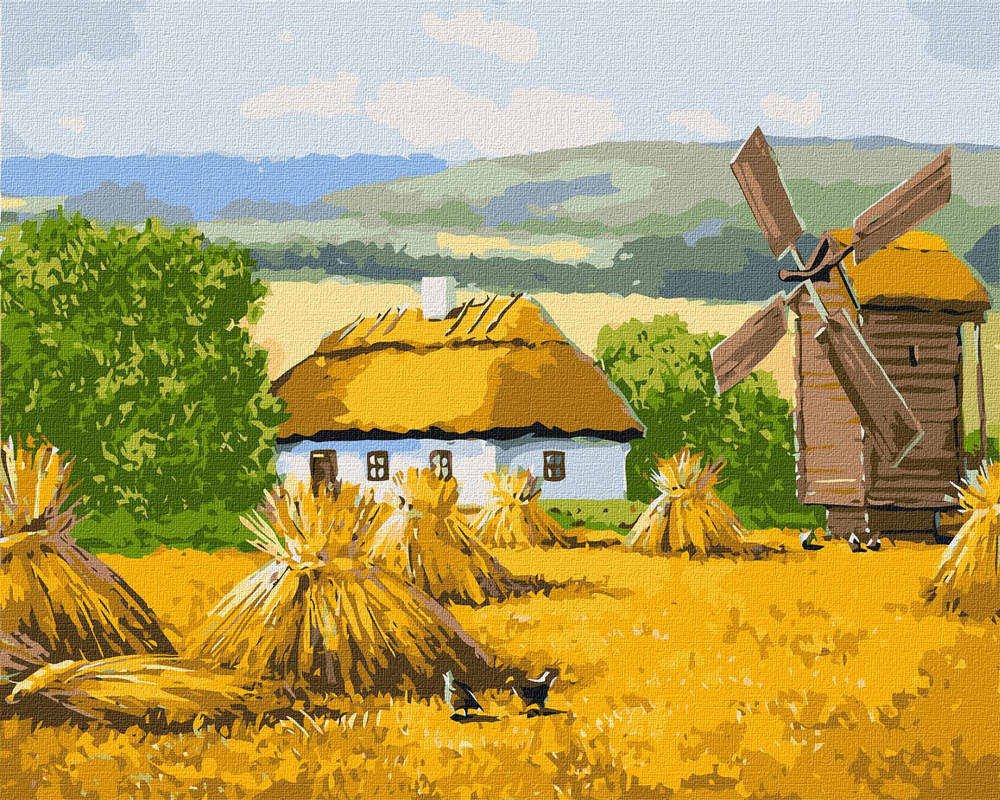 Набір для розпису по номерах. "Липнева спека" 40х50см КНО6305 – фото ...