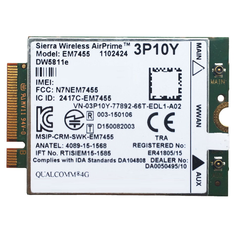 4G LTE модем Sierra EM7455 Cat.6 M.2 – фото, відгуки, характеристики в ...