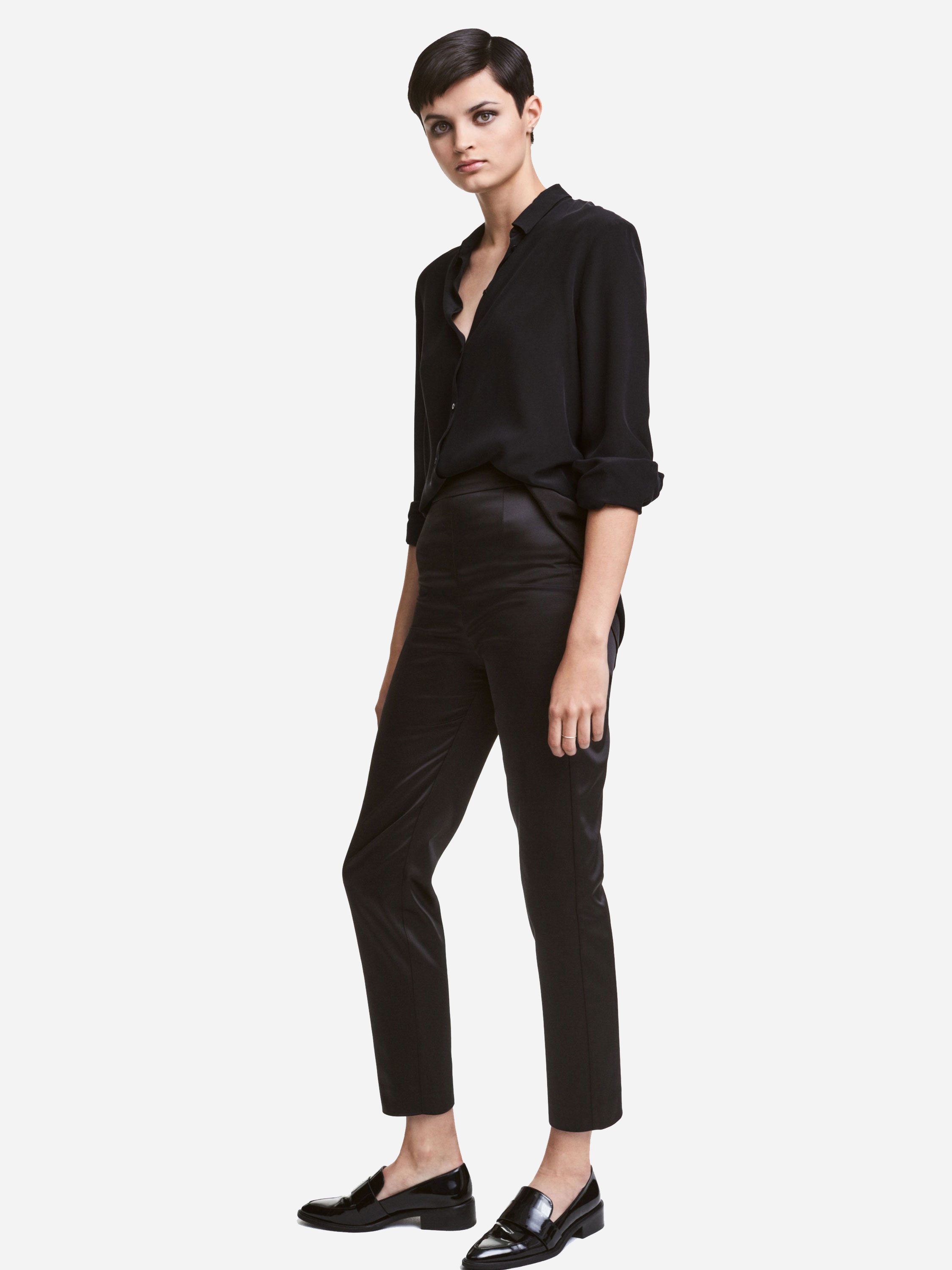 

Брюки H&M 4403894 38 Черные
