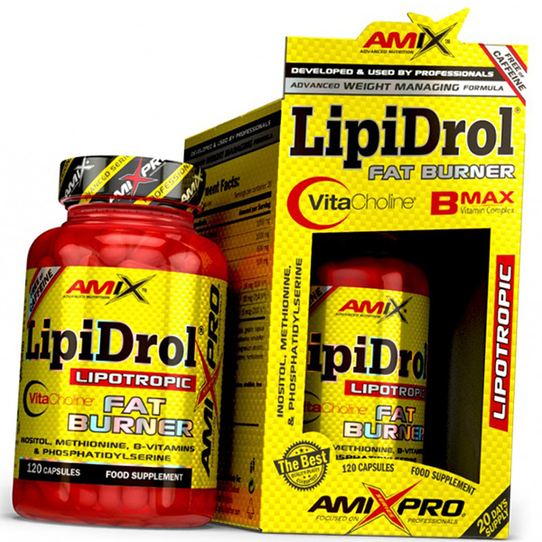 Регулятор веса, Жиросжигатель, LipiDrol Fat Burner, Amix Nutrition ...