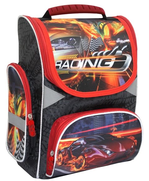 

Рюкзак (ранец) школьный каркасный Cool For School Racing CF85662