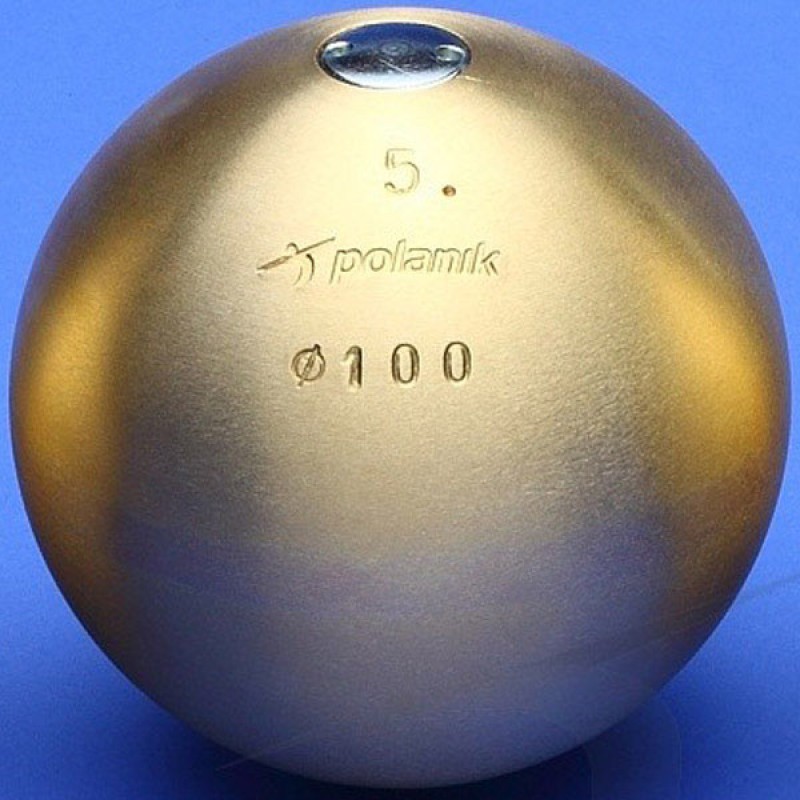 

Ядро соревновательное Polanik Brass 5 кг, код: PK-5/100-M
