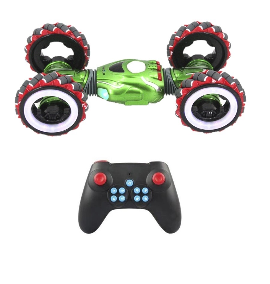 

Перевертыш на р/у Tilly Drift King Twist 99003-1 с LED подсветкой + пульт ДУ + USB-зарядка Зеленый