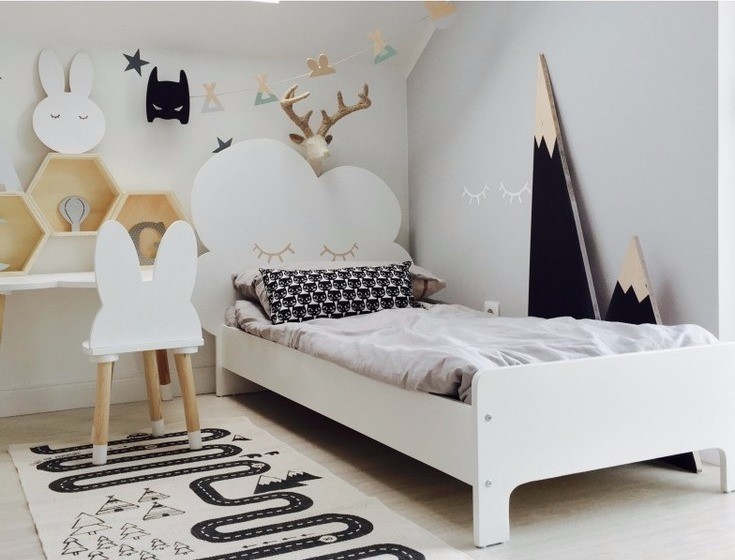 

Кровать детская Облако FOREST KIDS 160*80 см белая