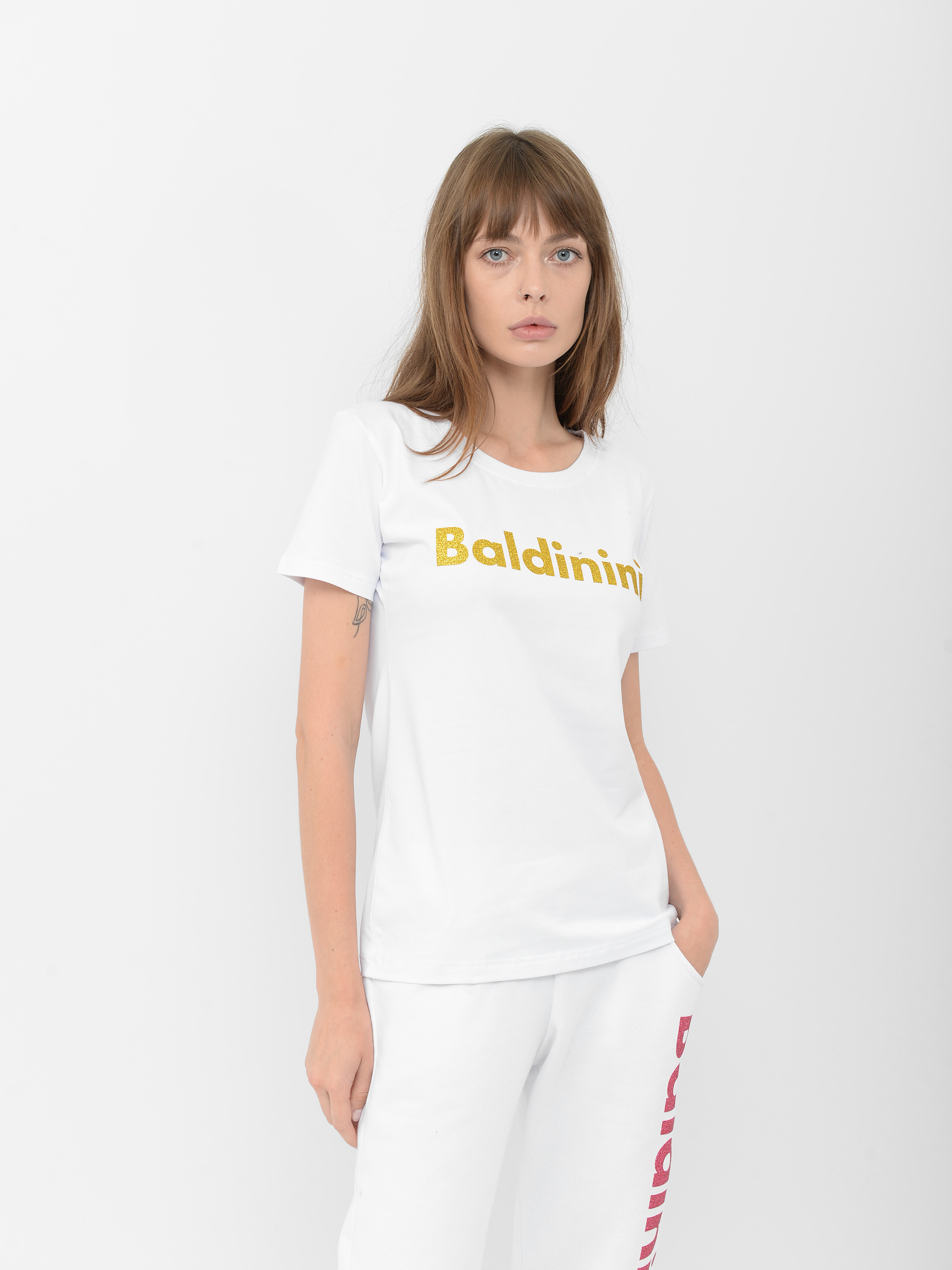 

Футболка Baldinini TD02 VAR3 M White