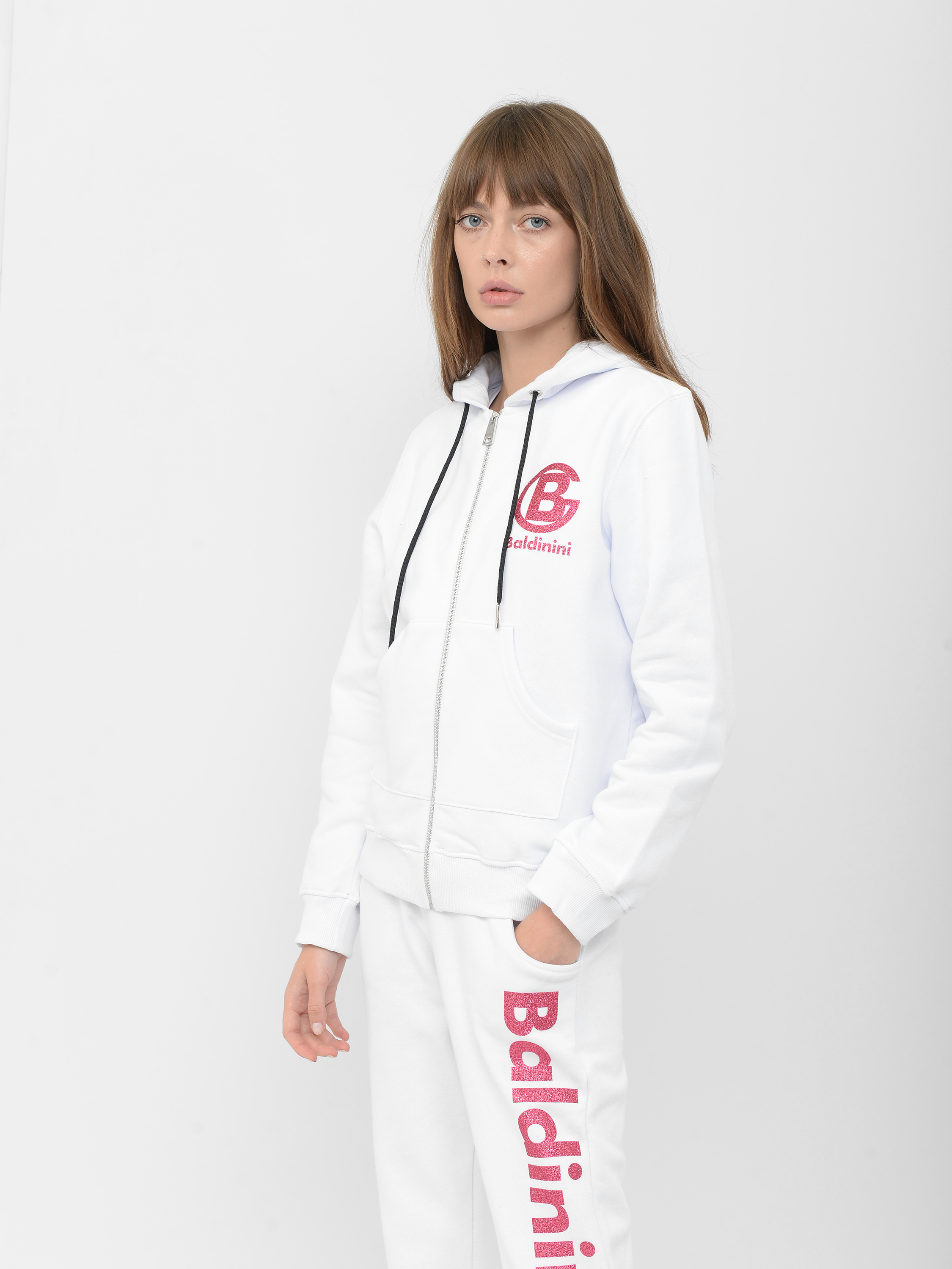 

Толстовка Baldinini FD02 VAR1G  White, Толстовка Baldinini FD02 VAR1G M White