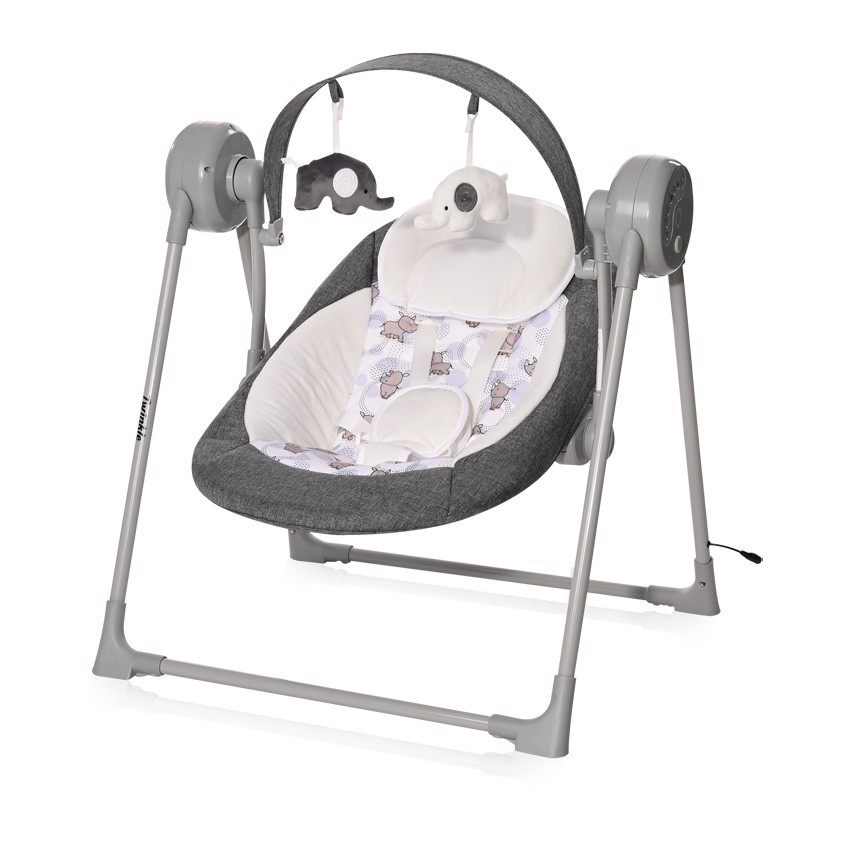 Шезлонг - качели Lorelli Twinkle Grey Rhino – фото, отзывы ...