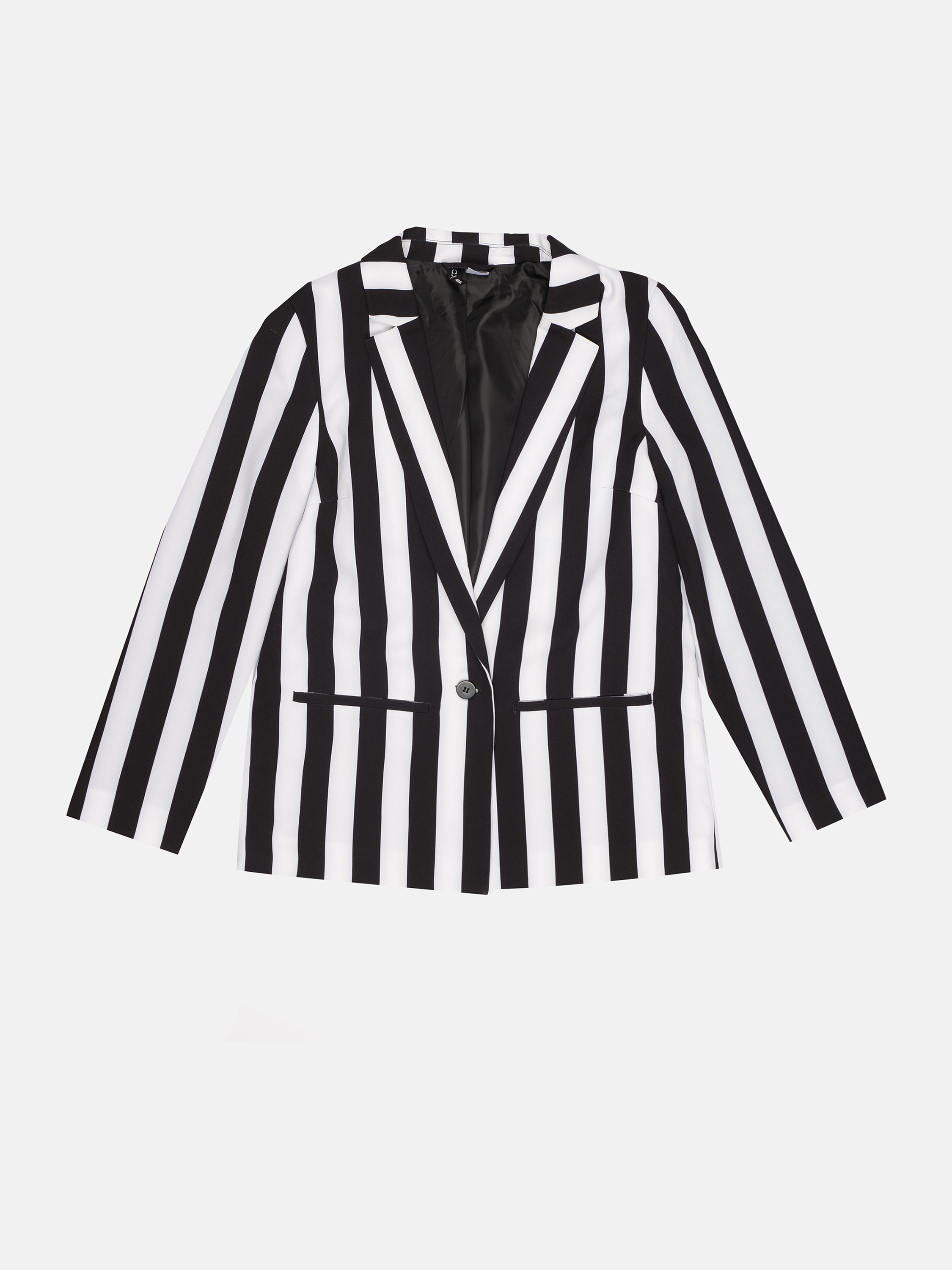 

Жакет H&M 5582356RP5 38 Черно-белый