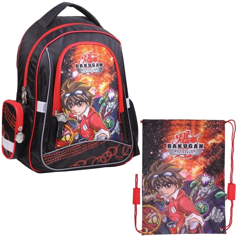 

Рюкзак укомплектованный Kite BK13-516N Bakugan