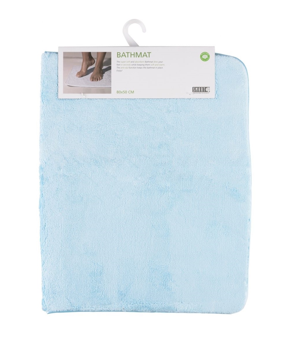 

Коврик в ванную комнату Smart Bathmat Микрофибра 80х50см Голубой