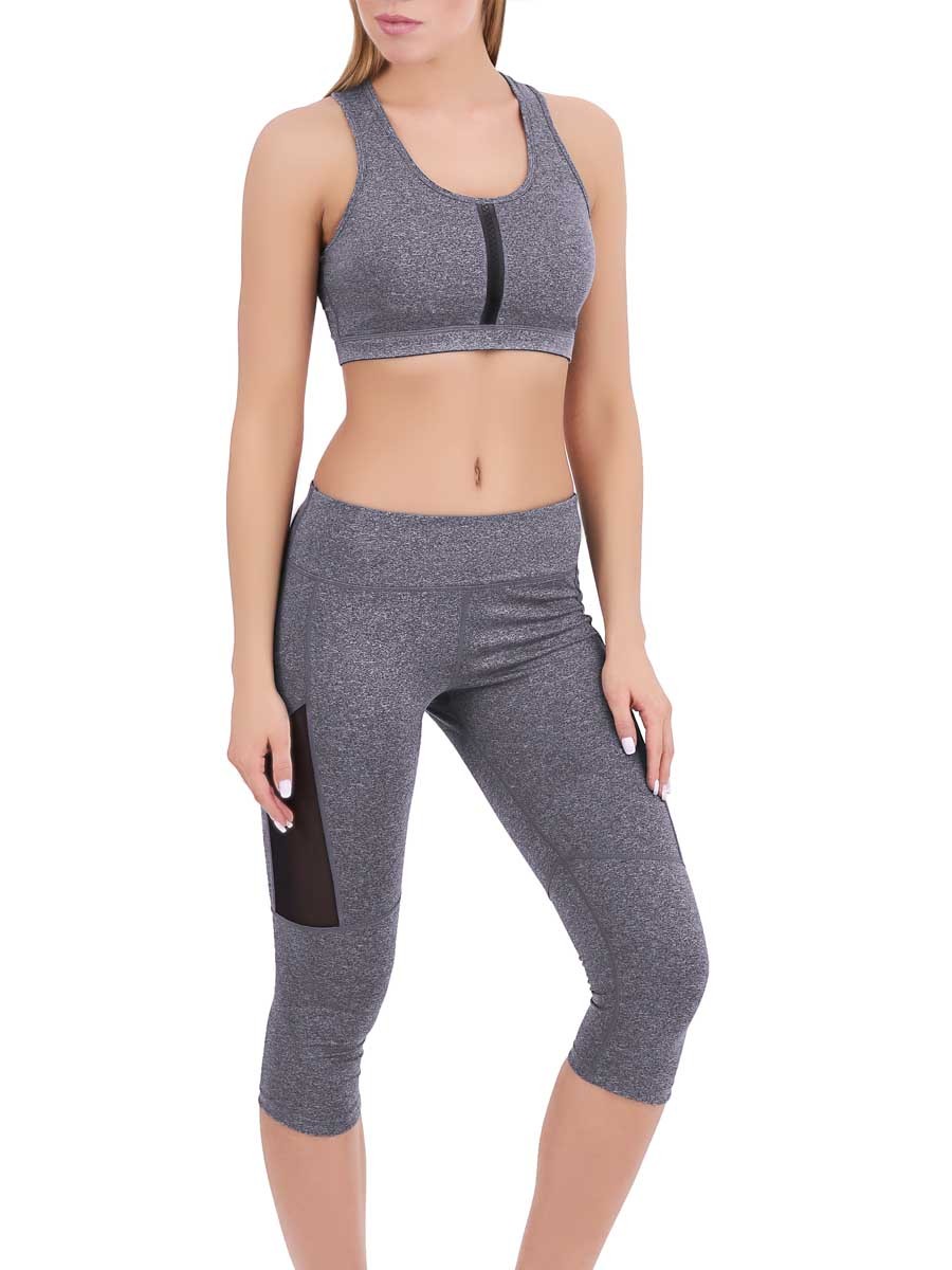 

Спортивный топ Marc & Andre SP18-Y-224 (S) Серый, Спортивный топ Marc & Andre SP18-Y-224 42(S) Серый