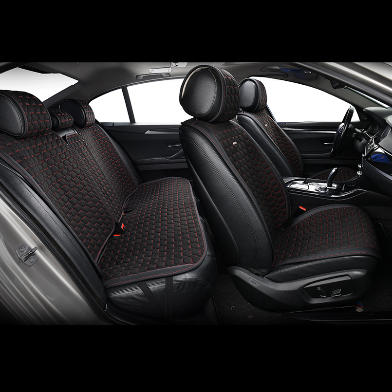 Комплект преміум накидок для сидінь Beltex Monte Carlo Black-red ...
