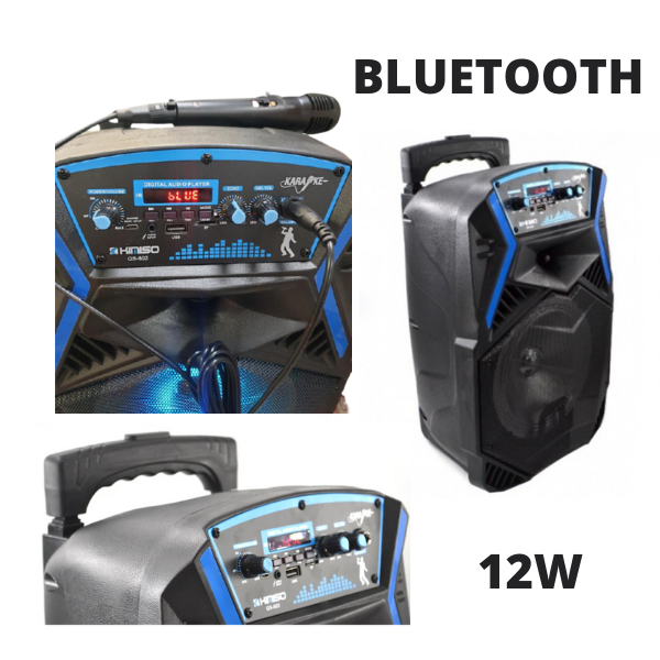 Акустическая система, портативная, с громким звуком, микрофон с ...