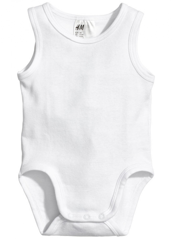 

Боди для мальчика H&M 0146706001 62 СМ Белый 60518