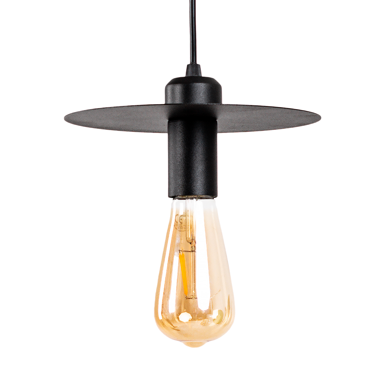 

Люстра подвесная Atma Light серии Shade Hat P200 Black