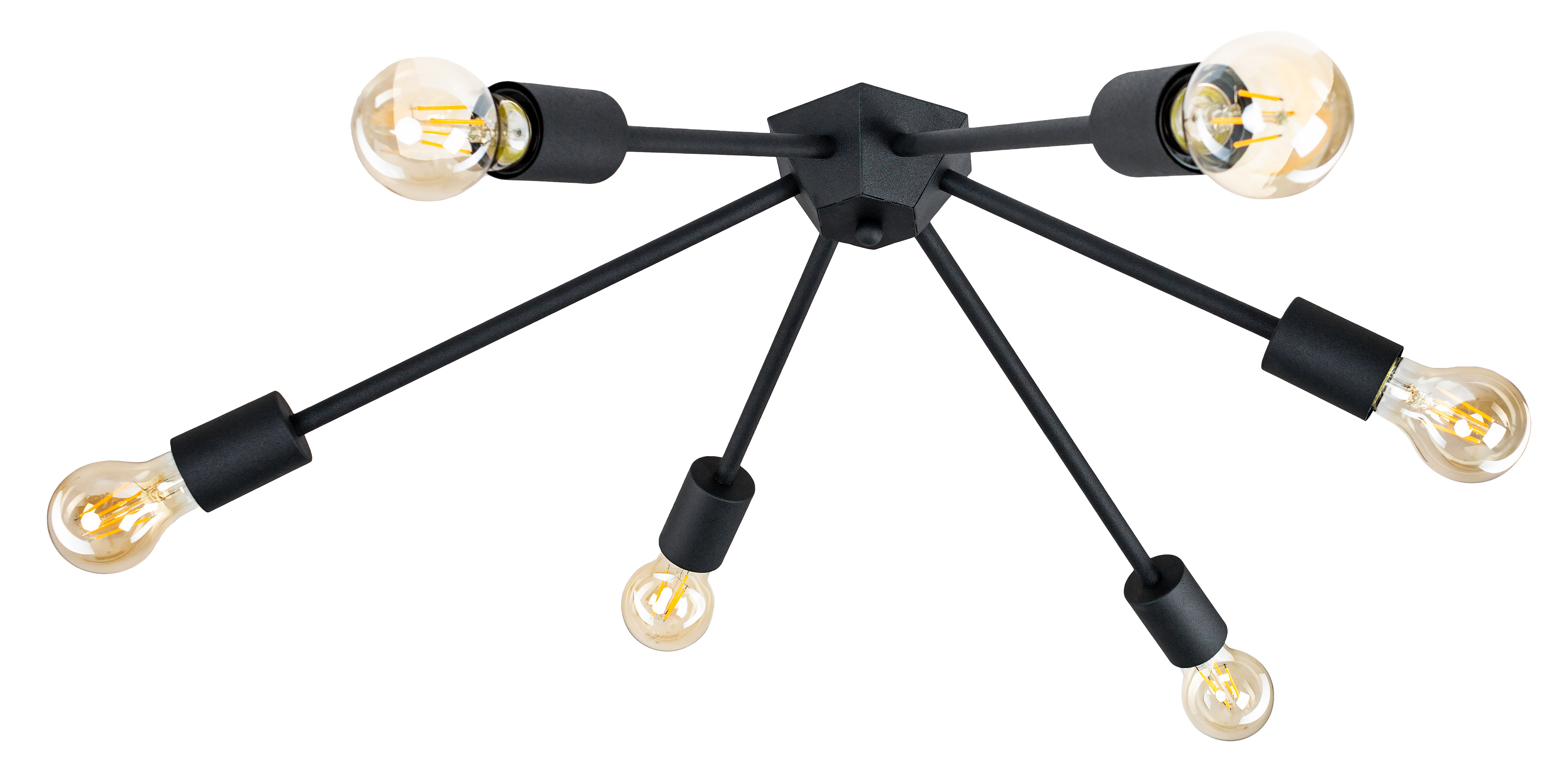 

Люстра потолочная Atma Light серии Loft Attic X-6 C280/370 Black