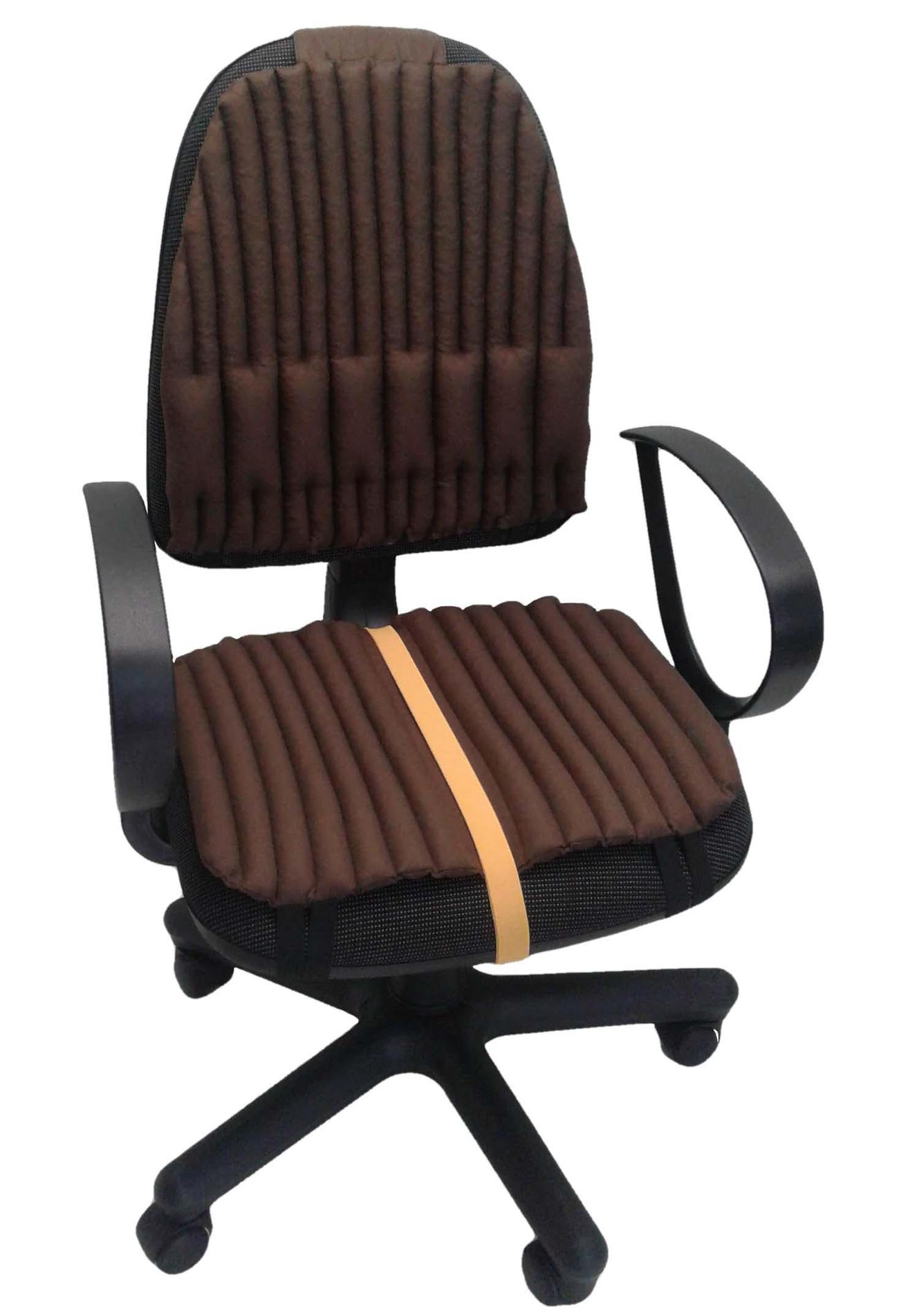 

Ортопедические подушки EKKO SEAT на офисное кресло. Комплект. Коричневый.OF-12Gaccessories12