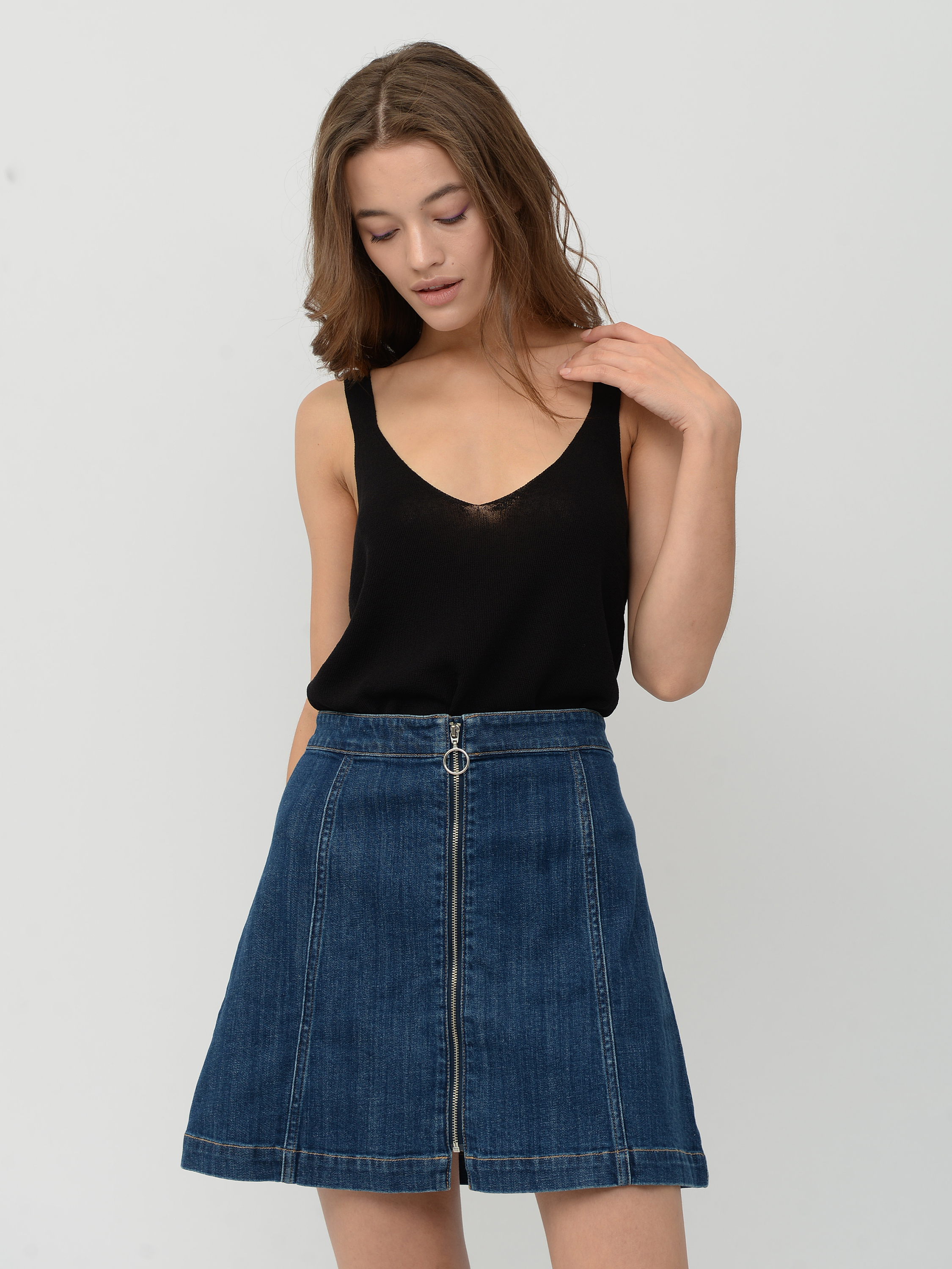 

Майка H&M 120562  Черная, Майка H&M 120562 XS Черная