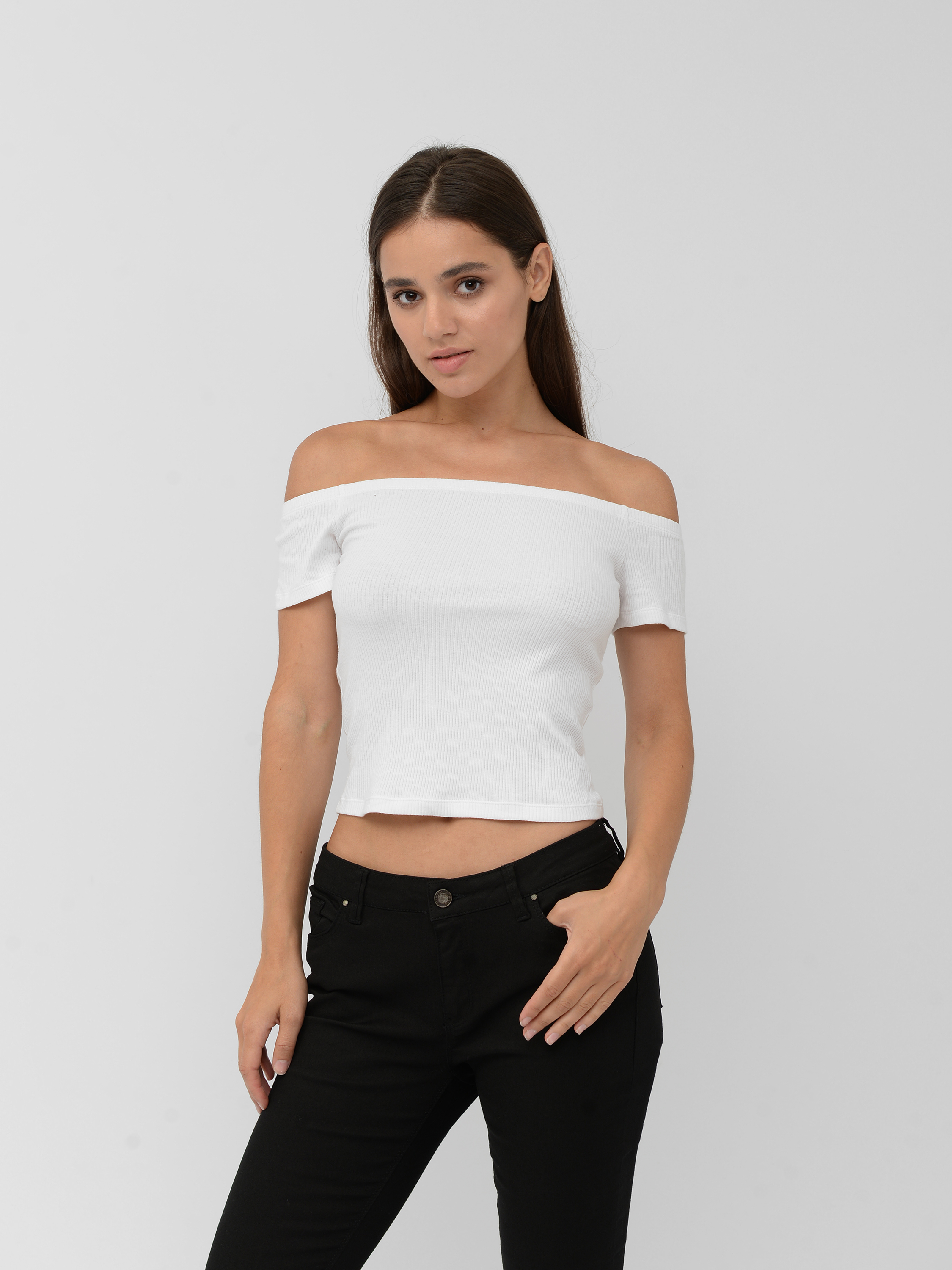 

Топ H&M 2140010 S Белый