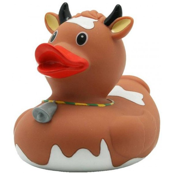 

Утка Коровка Шоколадка резиновая FunnyDucks L1843