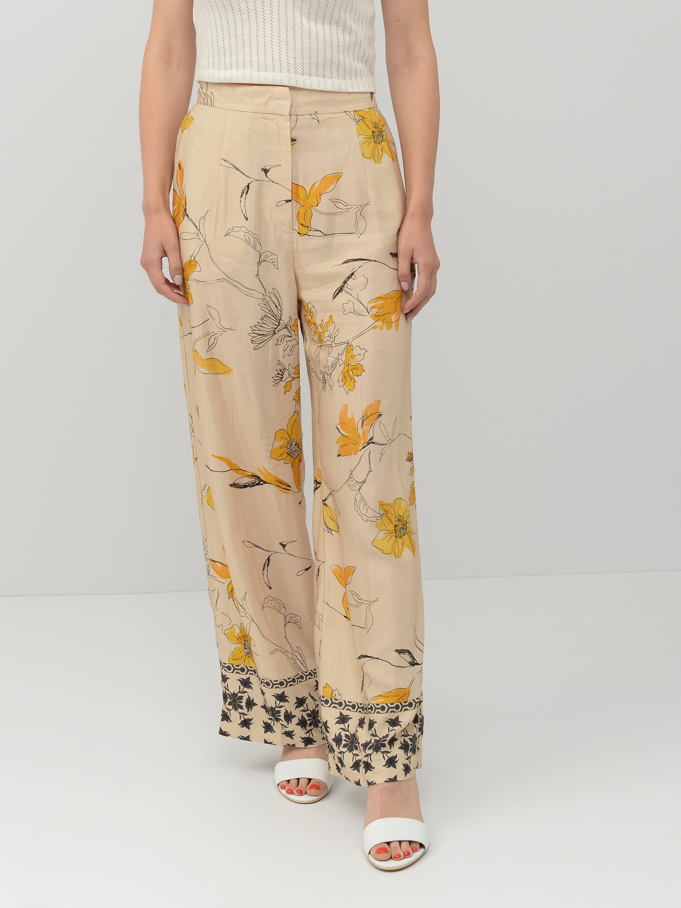 

Брюки H&M 2254174  Бежевые, Брюки H&M 2254174 36 Бежевые