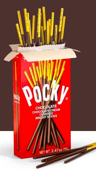 Pocky палички Покі Glico в Глазурі Шоколад 47гр – ROZETKA. Купити Pocky ...