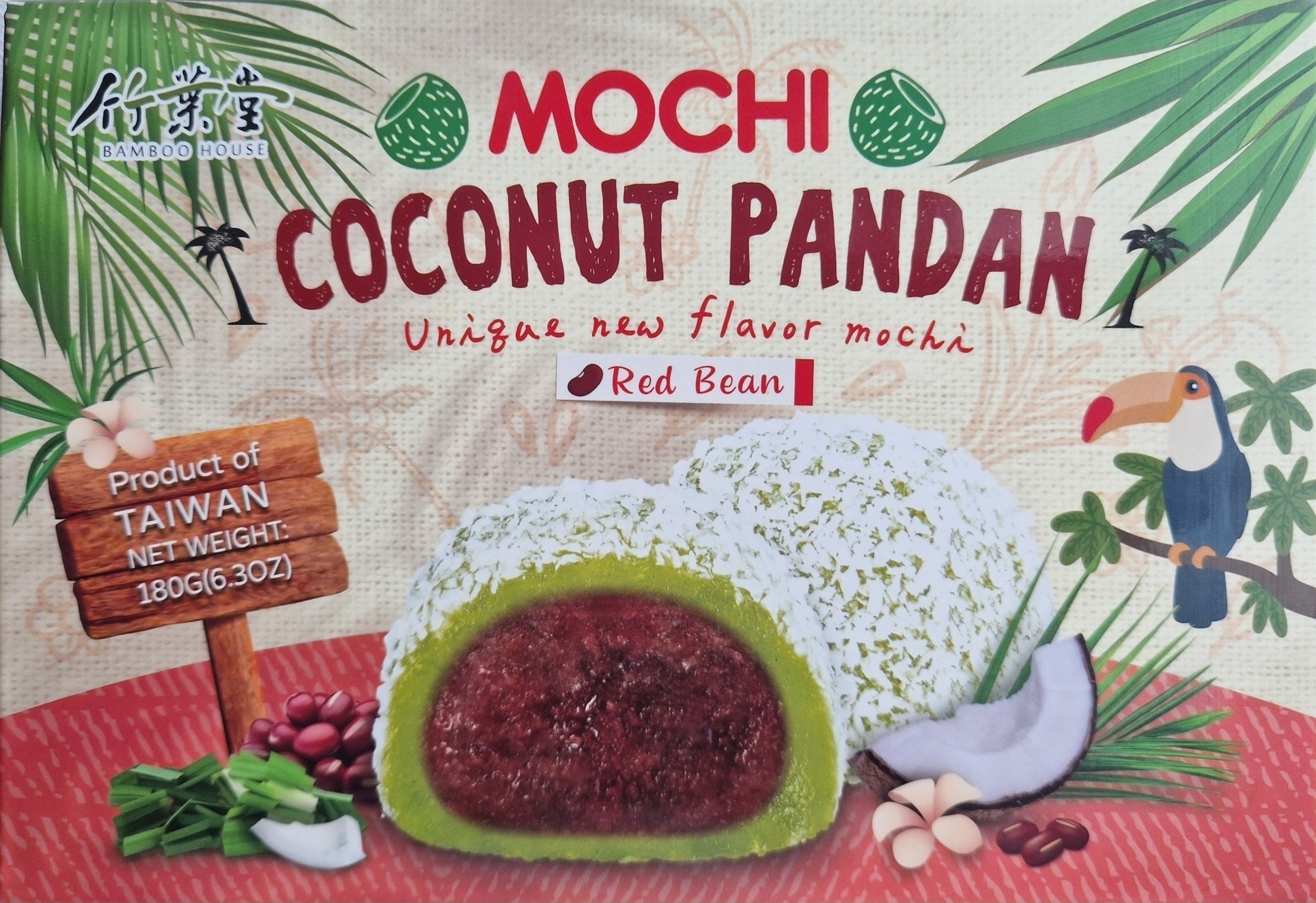 Моті Mochi зі Смаком Червоних Бобів 180гр. – фото, отзывы ...