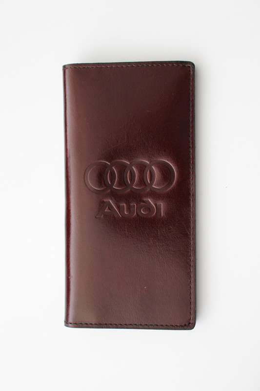 

Портмоне Image-D с логотипом Audi каштановое 4023