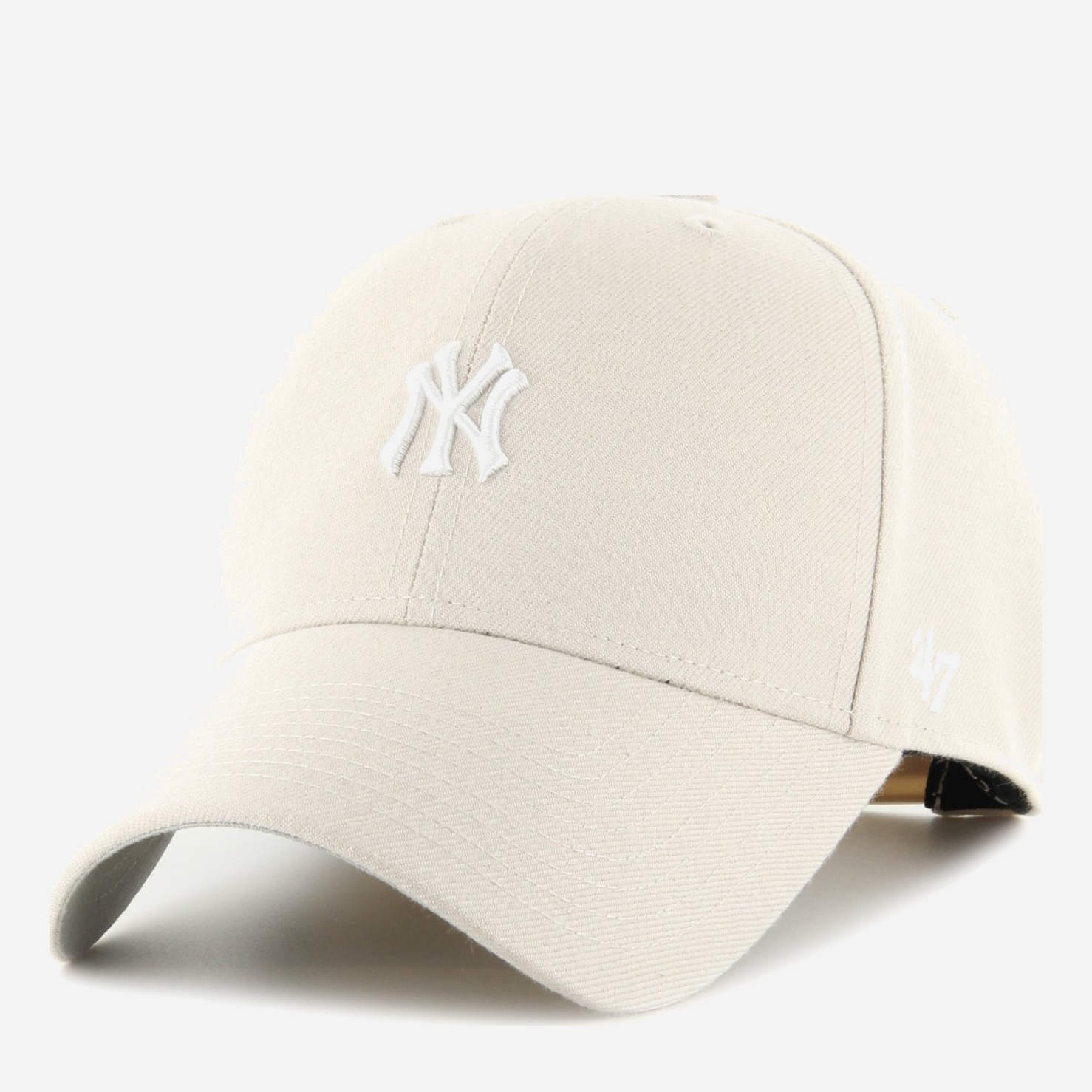 Акція на Кепка 47 Brand Yankees Base Runner Snap B-BRMPS17WBP-BN One Size Бежева від Rozetka