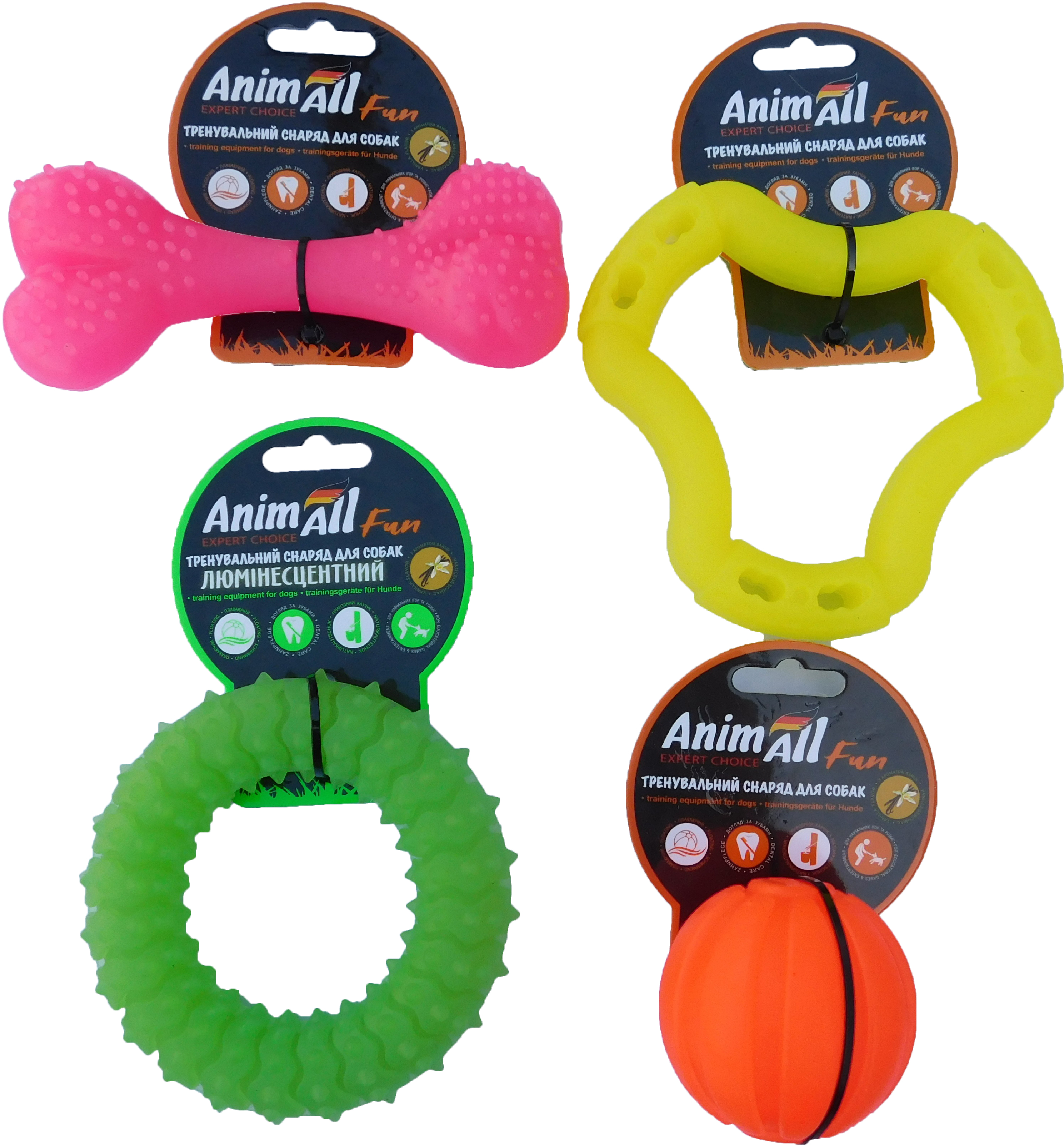 

Набор игрушек AnimAll М max 4 шт.