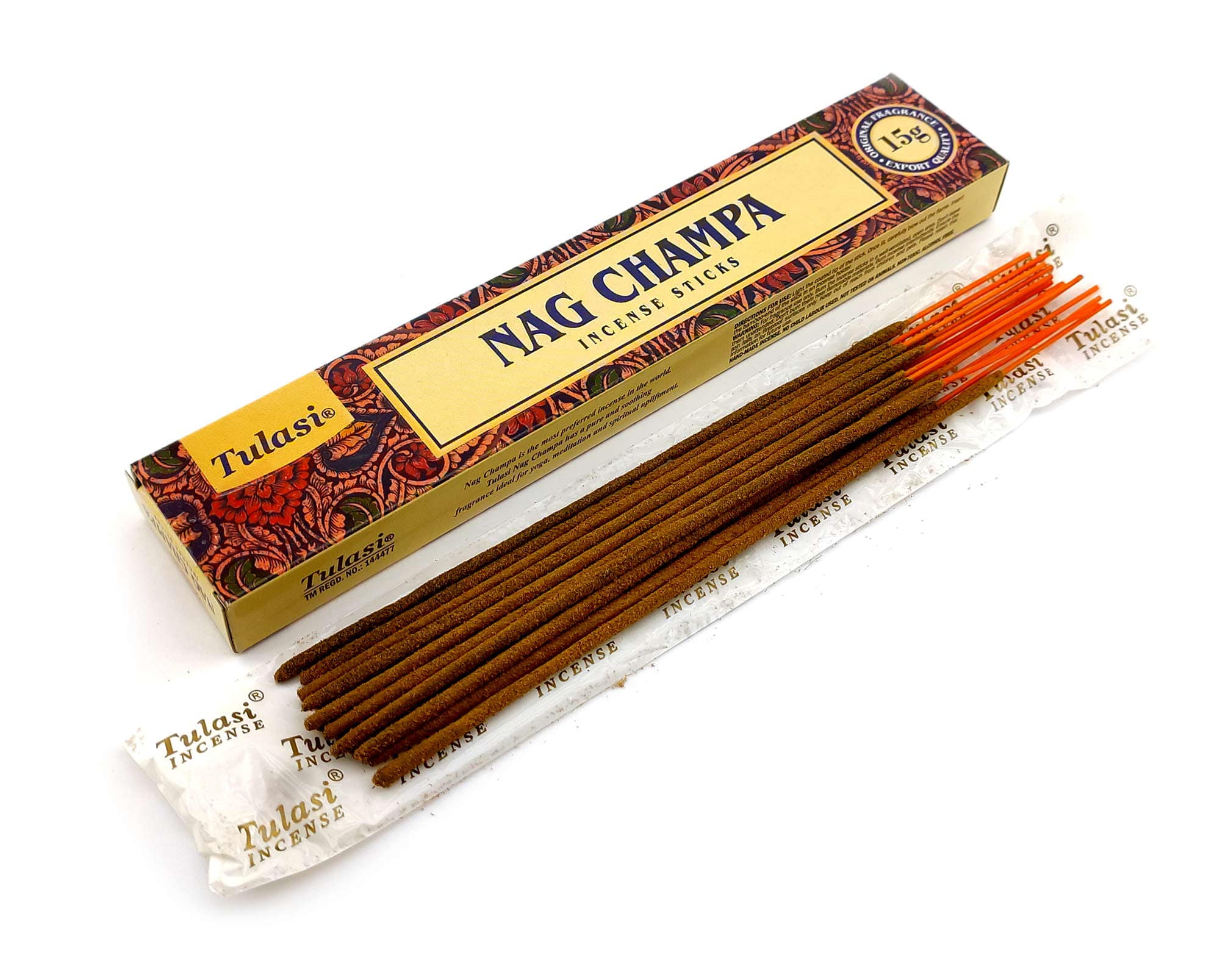 Пыльцовые благовония "Nag Champa Incense Stiks " " Наг Чампа " Tulasi ...