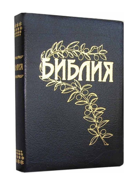 

Библия Геце формат 15х22 см без змейки с золотыми страницами (1165)