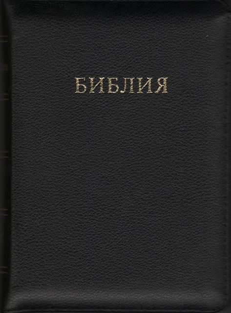 

Библия средняя Синодальный перевод в кожаном переплете на змейке (11549.1)