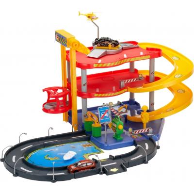 

Игровой набор Bburago Гараж (3 уровня, 2 машинки 1:43) (18-30025)