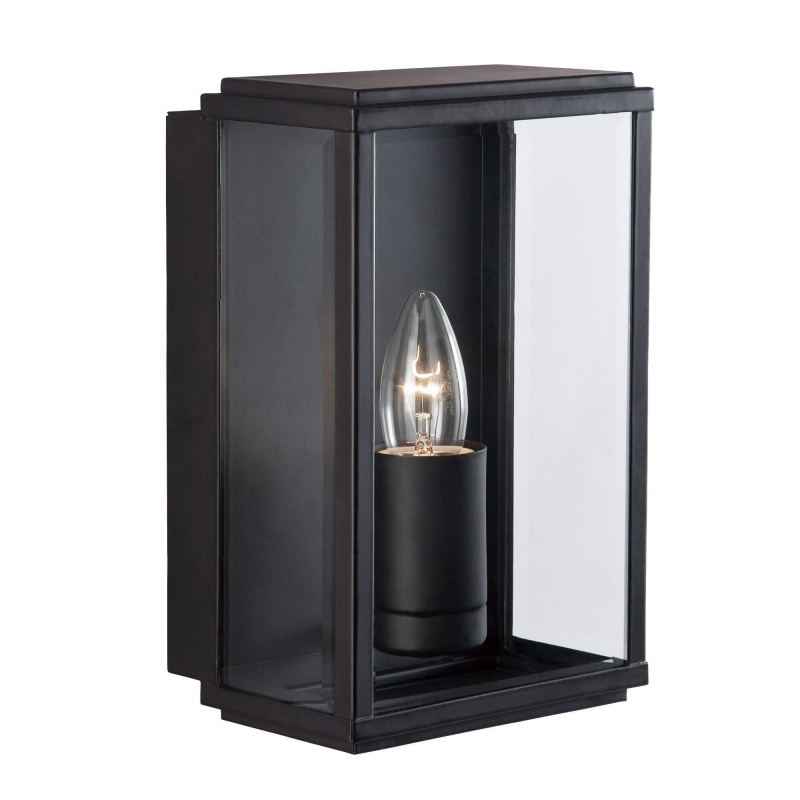 

Настенный уличный светильник Searchlight BOX 8204BK
