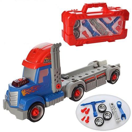 

Автоконструктор Take Aparat Тягач 7 Toys (свет, звук) 661-189 (odsd-36)