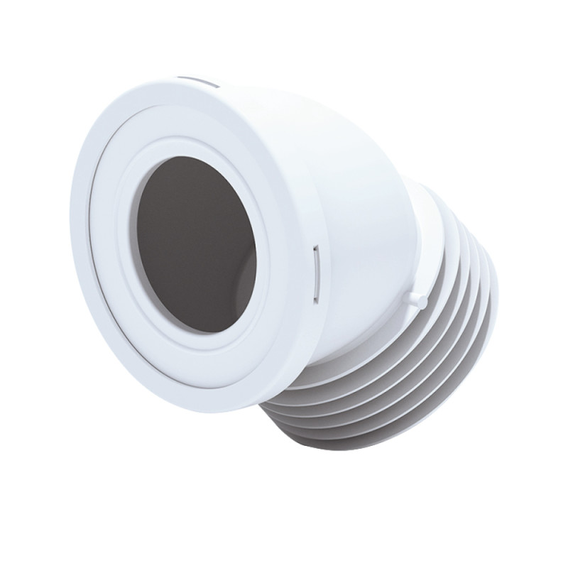 Отвод для унитаза ANI Plast W4228 угол 45? – низкие цены, кредит ...