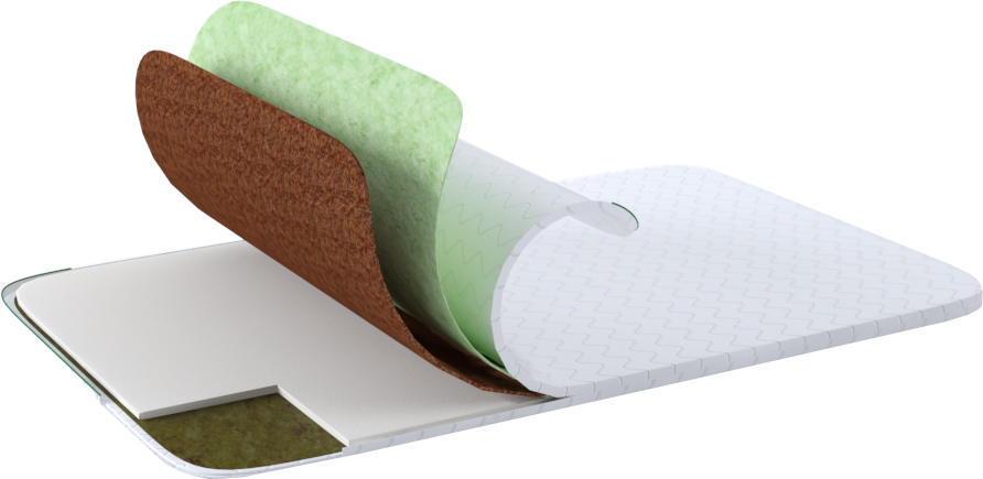 

Тонкий матрас-топпер Green Streem Tea 2в1 Cocos 80х200 см (02022020-45-06)